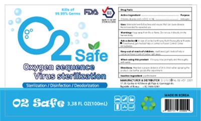 100ml Ndc: 80928-201-01 Label (01 O2safe 100ml Label)
